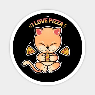 Love Pizza Magnet